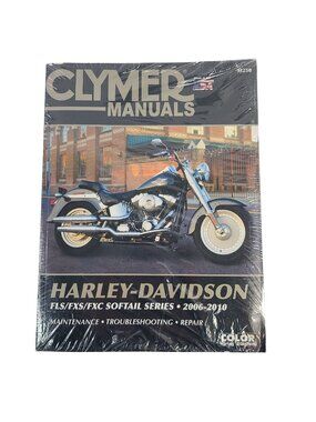 NEW Clymer Manuals Harley-Davidson Softail Series FLS/FXS/FXC 2006-2010